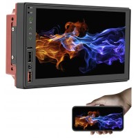 Автомагнитола With Carplay (2+32GB), Wi-Fi,  With Carplay  Android-14, модуль GPS, Bluetooth