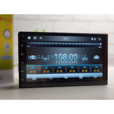 2din универсальная магнитола в авто 7023-A 7'' Android-14 (2+32GB) With Carplay
